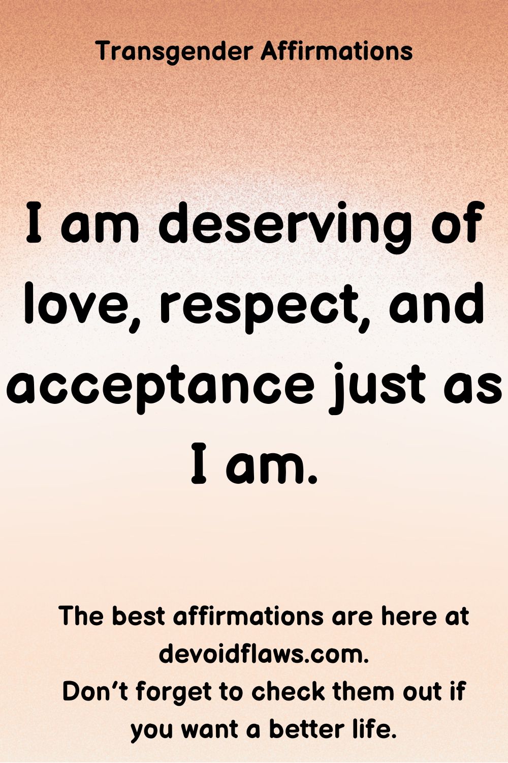 120 Powerful Transgender Affirmations to Repeat Daily