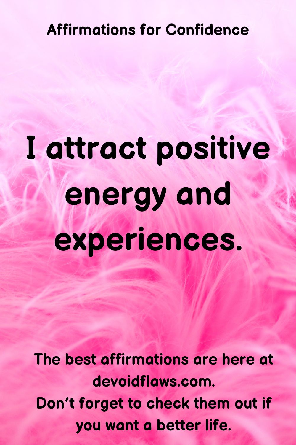 100 Daily Affirmations for Confidence