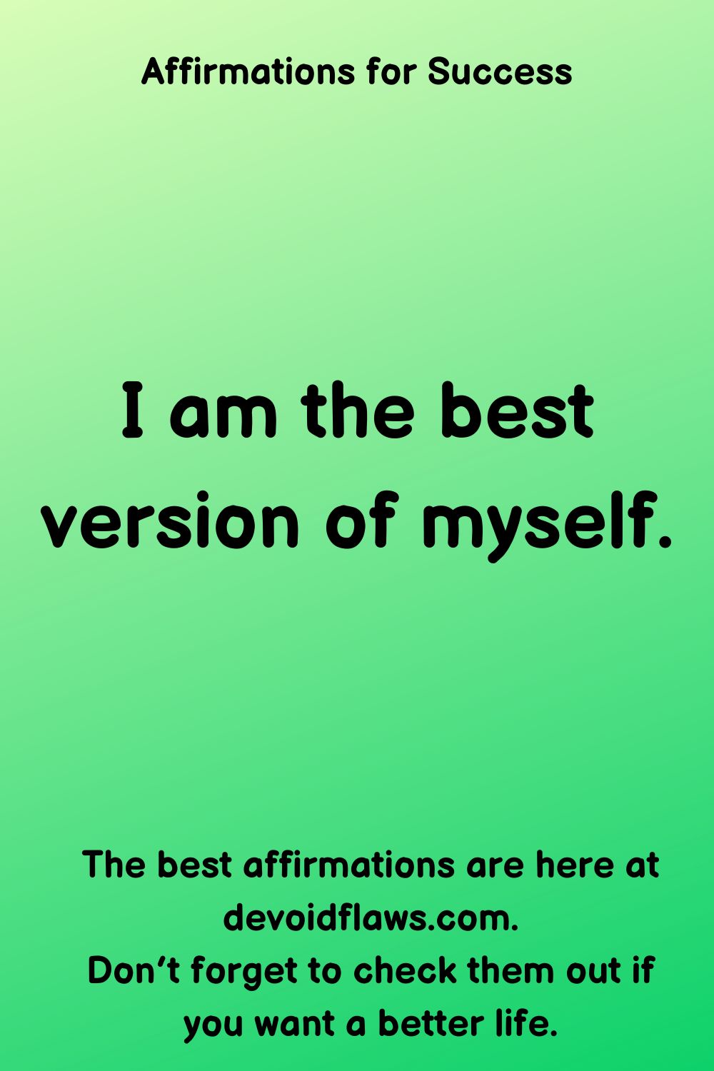 100 Self-Affirmations to Achieve Success in Life